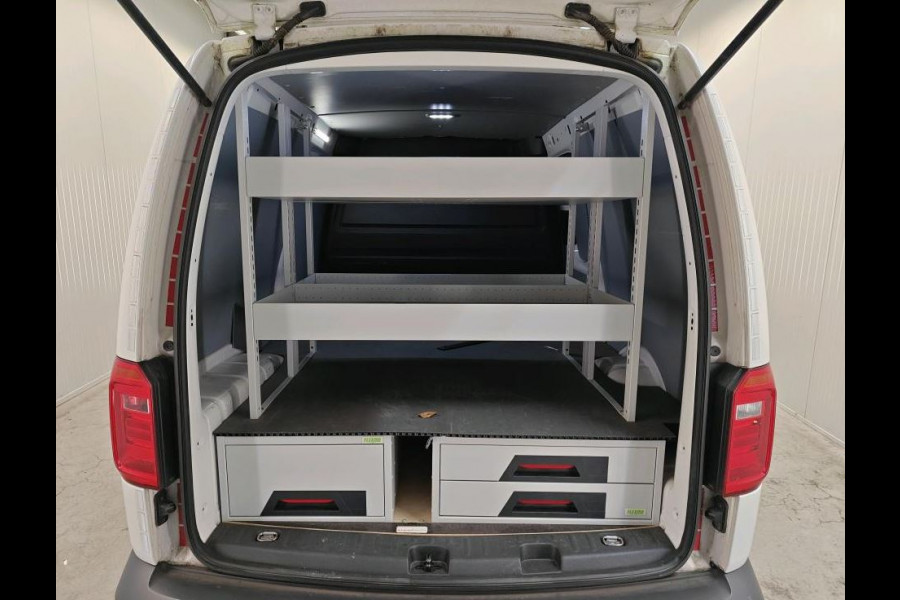 Volkswagen Caddy 1.4 TGI L2H1 Maxi CNG aardgas / Benz./ Comfortline Airco / Pdc. / Re.Schuifdeur / zeer milieu vriendelijk. / Apk 02-2027