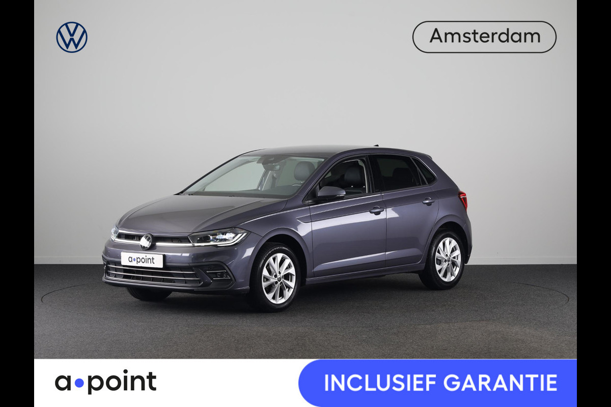 Volkswagen Polo 1.0 TSI Style 95 pk Automaat (DSG) | Navigatie  | Alcantara stoelbekleding | Parkeersensoren| Adaptieve cruise control | Stoelverwarming |