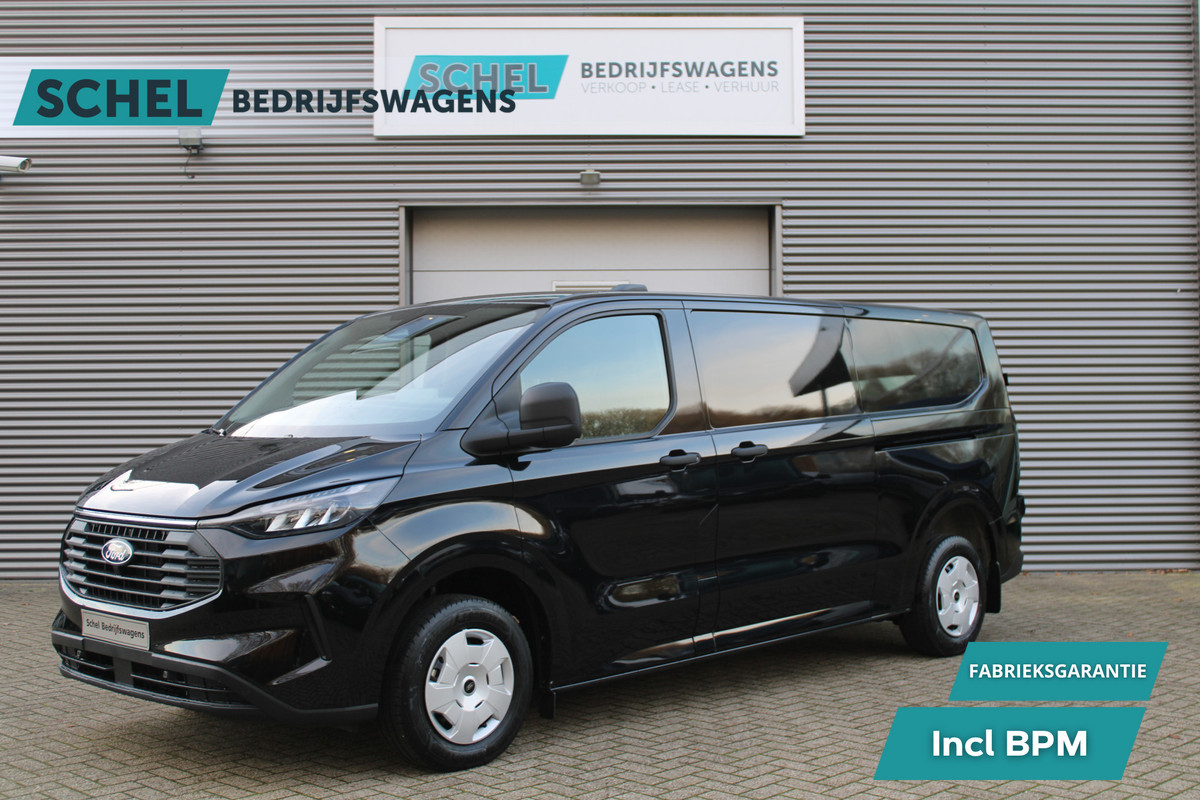 Ford Transit Custom 320 2.0 TDCI L2H1 Trend 136pk - INCLUSIEF BPM - 2x Schuifdeur - LED koplampen - Carplay - Android - Camera - Stoelverwarming - 7