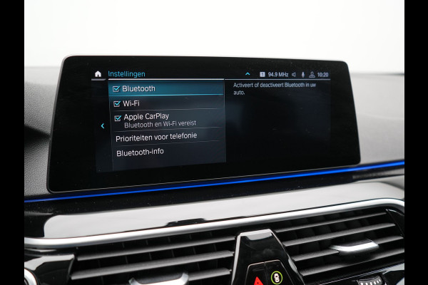 BMW 5 Serie 530e iPerformance Sportline PHEV 252pk | Adaptive Cruise | Camera | Sportstoelen Verwarmd | 19"L.M | Adaptive LED | Sfeerverlichting | Apple Carplay |