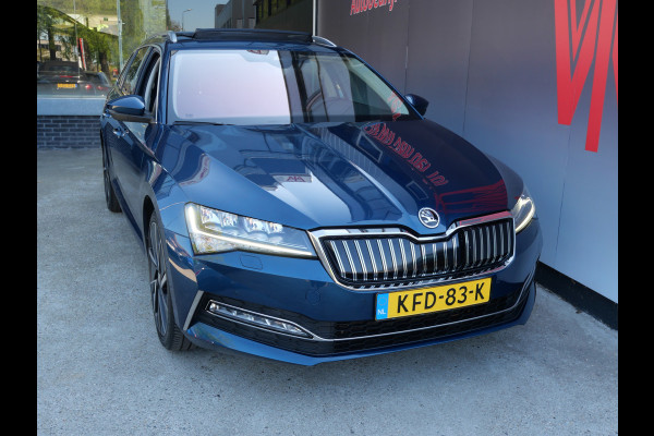 Škoda Superb Combi 1.4 TSI iV STYLE BUSINESS | PANORAMA | LEER | TREKHAAK | PHEV | BTW-AUTO | SOH 85%!!