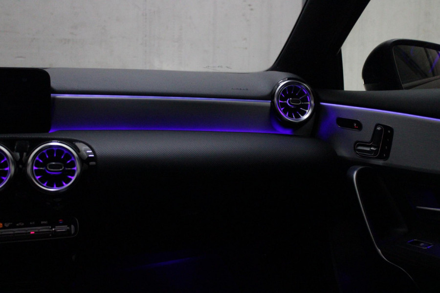 Mercedes-Benz A-Klasse 180 BUSINESS SOLUTION AMG | PANORAMA SCHUIF/KANTEL DAK | SFEER VERLICHTING | ELEKTRISCH VERSTELBARE VOORSTOELEN MET GEHEUGEN FUNCTIE | STOEL VERWARMING OP BEIDE VOORSTOELEN | MULTIBEAM LED KOPLAMPEN | ACHTERUITRIJ CAMERA | APPLE CARPLAY/ANDROID AUTO | NAVIGATIE | KEYLESS GO | CRUISE CONTROL | NIGHT PAKKET | VERKEERSLICHTEN WEERGAVE | 17" LICHTMETALEN VELGEN AMG | HEMELBEKLEDING ZWART | MBUX MULTIMEDIA SYSTEEM | SPORTSTOELEN | PARKEERSENSOREN VOOR + ACHTER |