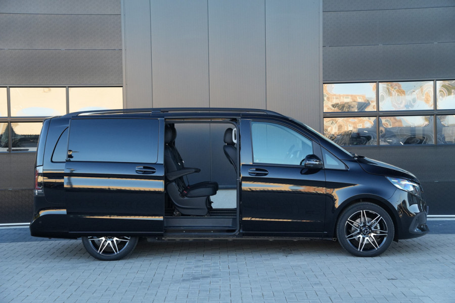 Mercedes-Benz Eqv 300 L2 90kWh 204pk - 2x Schuif - Stoel/Stuurverwarming - Stoelkoeling - Elek Schuifeuren - Blindspot - Multibeam - Rijklaar