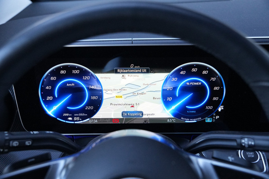 Mercedes-Benz Eqv 300 L2 90kWh 204pk - 2x Schuif - Stoel/Stuurverwarming - Stoelkoeling - Elek Schuifeuren - Blindspot - Multibeam - Rijklaar