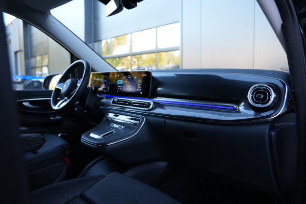 Mercedes-Benz Eqv 300 L2 90kWh 204pk - 2x Schuif - Stoel/Stuurverwarming - Stoelkoeling - Elek Schuifeuren - Blindspot - Multibeam - Rijklaar