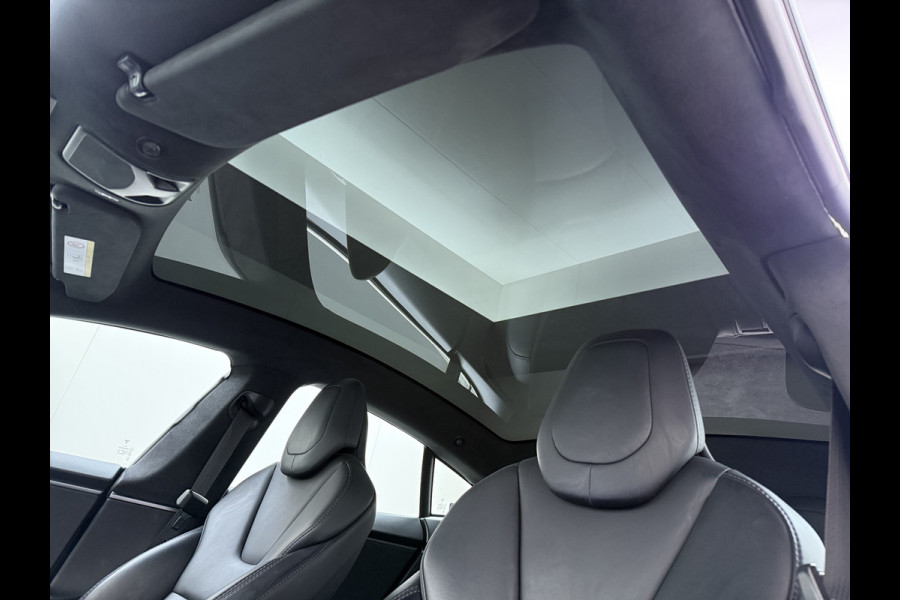 Tesla Model S 75D 476pk 4x4 Leer Pano-Dak AutoPilot Exhanced Intelligente Luchtvering Carbon-afw. El.Stoelen/Geheugen Navi Pdc-A+Voor pakket E 19" 1e eigenaar Orgineel Nederlandse auto, prijs incl BTW 98K nieuw !
