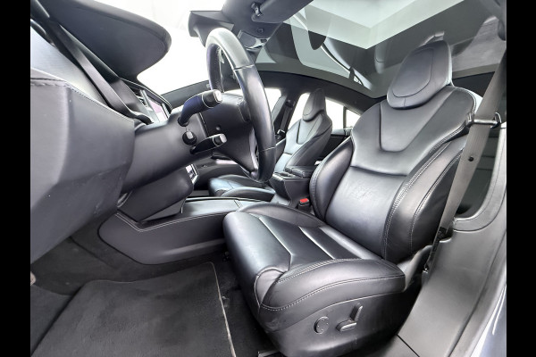 Tesla Model S 75D 476pk 4x4 Leer Pano-Dak AutoPilot Exhanced Intelligente Luchtvering Carbon-afw. El.Stoelen/Geheugen Navi Pdc-A+Voor pakket E 19" 1e eigenaar Orgineel Nederlandse auto, prijs incl BTW 98K nieuw !