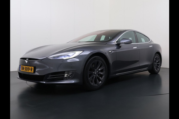 Tesla Model S 75D 476pk 4x4 Leer Pano-Dak AutoPilot Exhanced Intelligente Luchtvering Carbon-afw. El.Stoelen/Geheugen Navi Pdc-A+Voor pakket E 19" 1e eigenaar Orgineel Nederlandse auto, prijs incl BTW 98K nieuw !