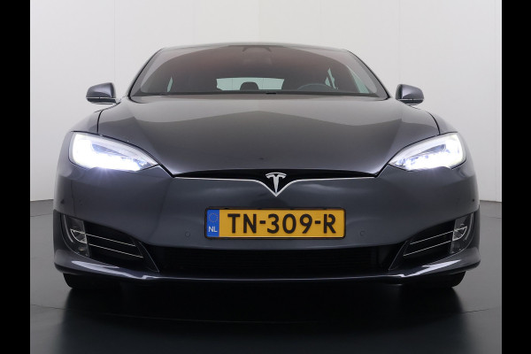 Tesla Model S 75D 476pk 4x4 Leer Pano-Dak AutoPilot Exhanced Intelligente Luchtvering Carbon-afw. El.Stoelen/Geheugen Navi Pdc-A+Voor pakket E 19" 1e eigenaar Orgineel Nederlandse auto, prijs incl BTW 98K nieuw !