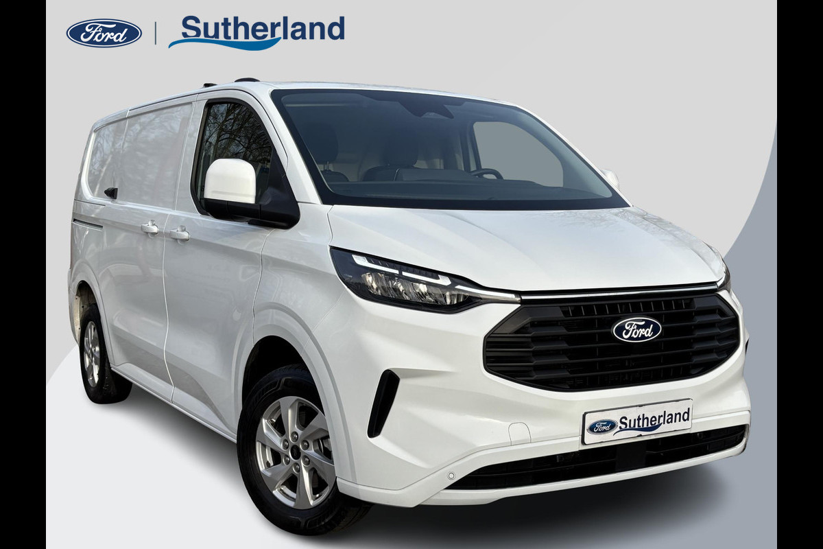 Ford Transit Custom 300 2.0 TDCI L1H1 Limited | 170pk Automaat | Marge bus |  Trekhaak | Stoelverwarming | Achteruitrijcamera | Full LED Koplampen | 3 zitplaatsen | Prijs incl BTW