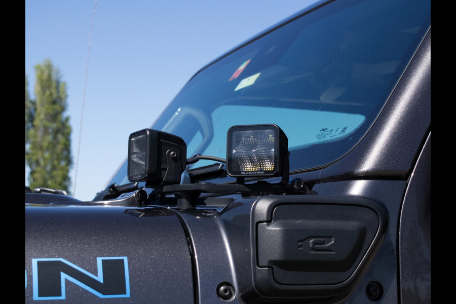 Jeep Wrangler Unlimited 4xe 380 Rubicon (APPEL CARPLAY,HARDTOP,NAVI,VERHOODG,BILSTEIN-SCHOKDEMPERS,KMC VELGEN,EXTRA VERLICHTING)