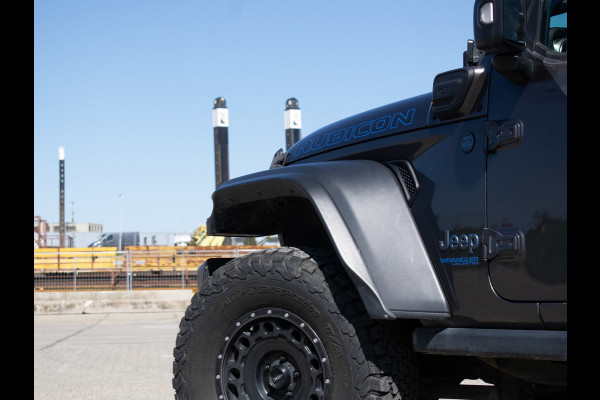 Jeep Wrangler Unlimited 4xe 380 Rubicon (APPEL CARPLAY,HARDTOP,NAVI,VERHOODG,BILSTEIN-SCHOKDEMPERS,KMC VELGEN,EXTRA VERLICHTING)