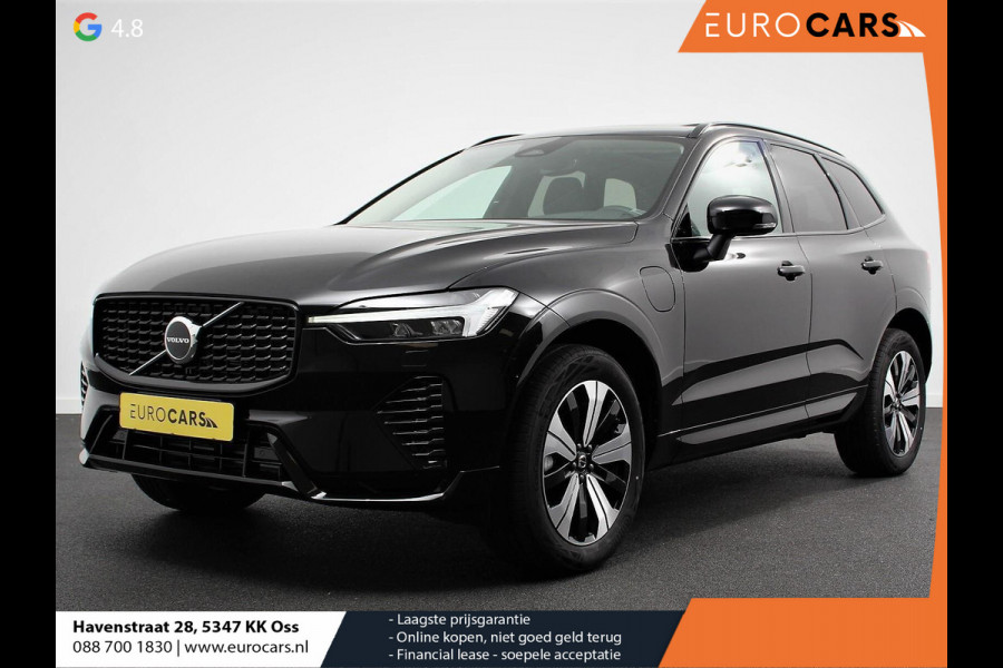 Volvo XC60 2.0 T6 398pk Plug-in hybrid AWD Plus Dark Leder Navigatie Google Harman Kardon Panorama dak Lichtmetalen Velgen 19" Dab Stoelverwarming Camera Led