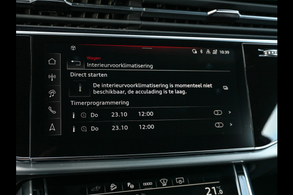 Audi Q8 60 TFSI e QUATTRO PRO LINE S COMPETITION | PANORAMADAK | LUCHTVERING | BLACK-OPTIC | MEMORY SEATS | HEAD-UP | 360 CAMERA | ADAPT