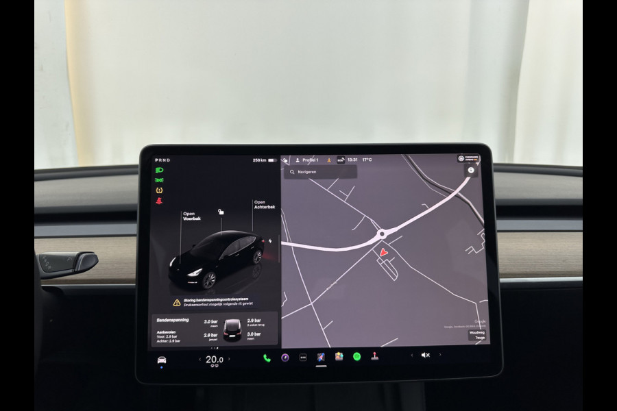 Tesla Model 3 Standard RWD Plus 60 kWh (⚠️electric motor makes a scraping noise ⚠️) [ 3-Fase-11kW ] {SOH-88%]  (INCL-BTW) Aut. *PANO | AUTOPILOT | LEATHER | KEYLESS | FULL-LED | MEMORY-PACK | TOPVIEW | DAB | CARPLAY | DIGI-COCKPIT | LANE-ASSIST | COMFORTSEATS | 19"ALU*
