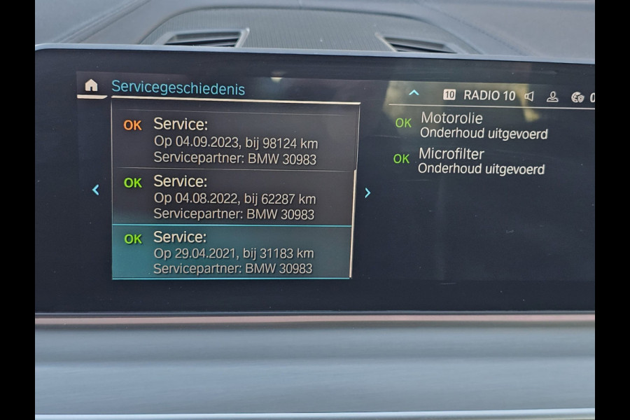 BMW 5 Serie 530e iPerformance eDrive Edition | LED | Trekhaak | Stoelverwarming | Park Assist | Leder | M-Sport stuur | LMV 20" | Zwarte hemel |