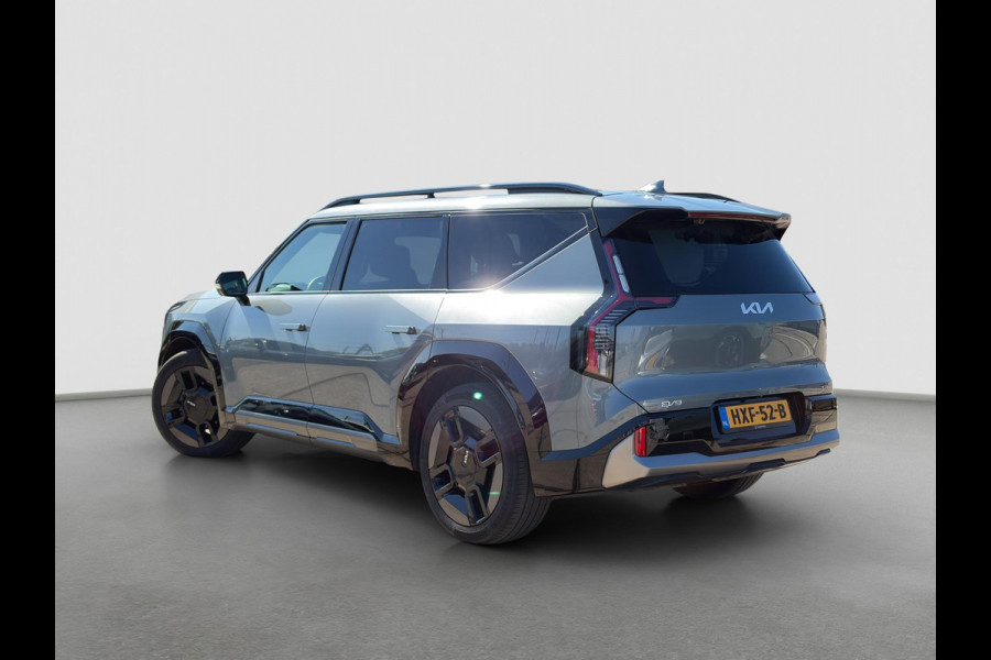 Kia EV9 GT-Line AWD 99.8 kWh 7-zits Camera | Adapt. Cruise | Pano | Meridian | Stoelverwarming & Verkoeling | Stoelmassage | Leder | 7-zits | V2L |