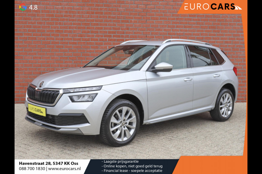Škoda Kamiq 1.0 TSI 110pk DSG Style Navigatie Apple Carplay/Android Auto Adaptive Cruise control Parkeer sensoren Lichtmetalen Velgen