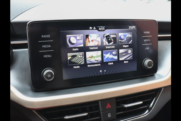 Škoda Kamiq 1.0 TSI 110pk DSG Style Navigatie Apple Carplay/Android Auto Adaptive Cruise control Parkeer sensoren Lichtmetalen Velgen
