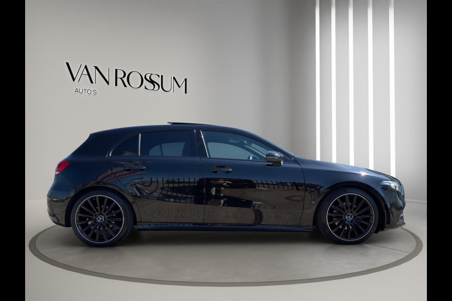 Mercedes-Benz A-Klasse 180 Business Solution AMG Pano | Stoelverwarming | 19 "| Parksensors V+A | Widescreen | Led | Camera |