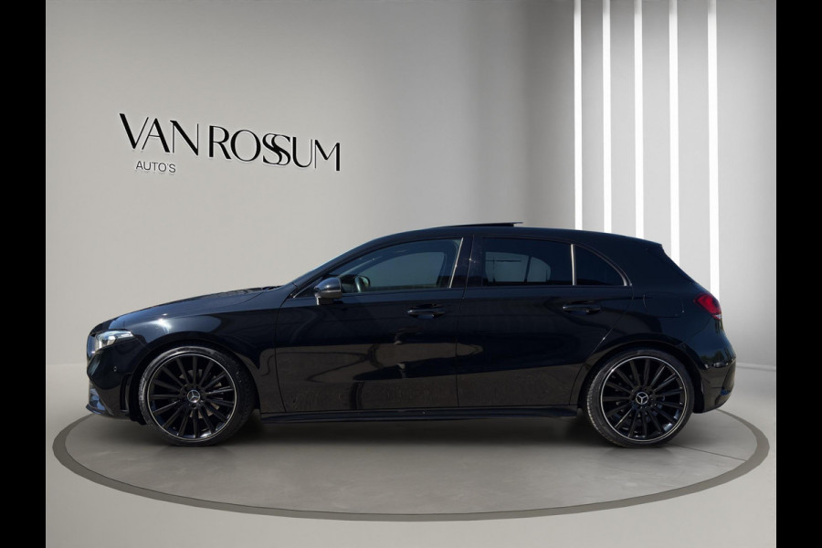 Mercedes-Benz A-Klasse 180 Business Solution AMG Pano | Stoelverwarming | 19 "| Parksensors V+A | Widescreen | Led | Camera |