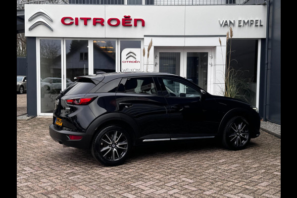 Mazda CX-3 2.0 SkyActiv-G 120 GT-M | Camera | Adaptive Cruise | BOSE | Stoelverwarming | Automaat | Head-up Display