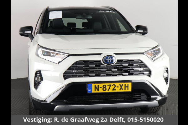 Toyota RAV4 2.5 Hybrid AWD Bi-Tone | 1650 KG trekgewicht | Trekhaak | Parkeersensoren | Apple Carplay & AndroidAUTO | Adapt.Cruise Control |