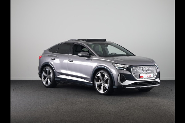 Audi Q4 Sportback e-tron 50 quattro S edition 77 kWh 299pk | SOH 94% | Panoramadak | Matrix | Sonos Audio 21 inch Lichtmetalen velgen | Sportstoelen |