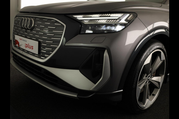 Audi Q4 Sportback e-tron 50 quattro S edition 77 kWh 299pk | SOH 94% | Panoramadak | Matrix | Sonos Audio 21 inch Lichtmetalen velgen | Sportstoelen |