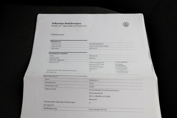 Volkswagen Crafter 35 2.0 TDI 177pk L4H3 RWD (L3H2) Maxi Navi/Camera Laadklep 500kg 10-2020