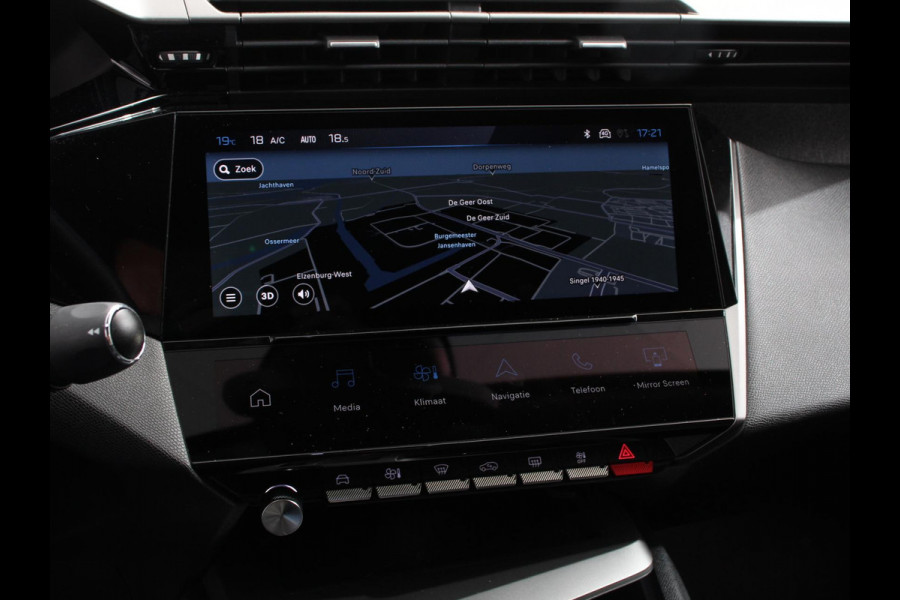 Peugeot 408 1.2 Allure Hybrid 145pk e Automaat Climate Control Navigatie Apple Carplay / Android auto PDC VA + Camera Adaptive Cruise Control 19" LM Velgen Full LED