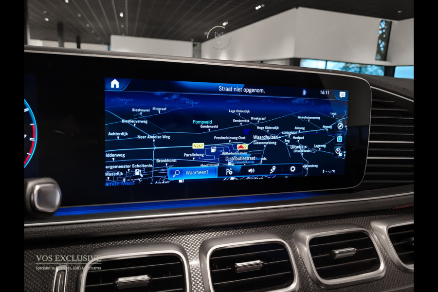 Mercedes-Benz AMG GLE 53 4M+ Grijs kenteken Brabus 500PK|Manufaktur|Burmester|21''|Widescreen|360°|Trekhaak|New service