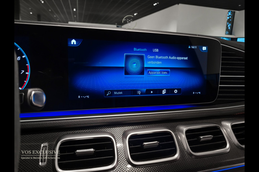 Mercedes-Benz AMG GLE 53 4M+ Grijs kenteken Brabus 500PK|Manufaktur|Burmester|21''|Widescreen|360°|Trekhaak|New service