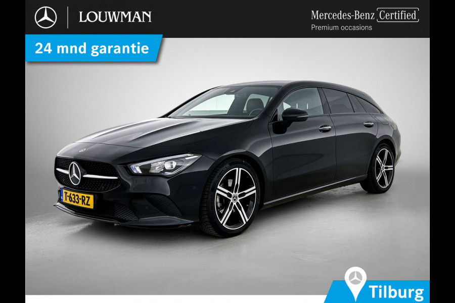 Mercedes-Benz CLA-Klasse Shooting Brake 180 Luxury Line Trekhaak | Ledkoplampen | Parkeerpakket met achteruitrijcamera | Stoelverwarming. Inclusief 24 maanden Mercedes-Benz Certified garantie voor Europa.