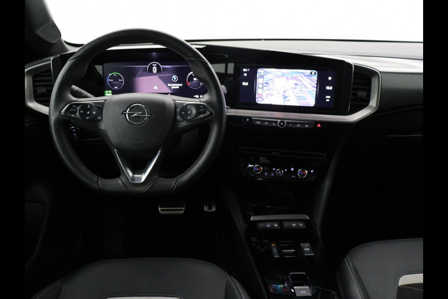 Opel Mokka-e ULTIMATE 50 KWH TWO TONE 94% SOH + LEDER/ALCANTARA | STOEL/STUURVERW. | 18 INCH | MATCHA GREEN