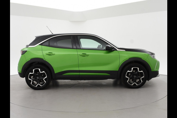 Opel Mokka-e ULTIMATE 50 KWH TWO TONE 94% SOH + LEDER/ALCANTARA | STOEL/STUURVERW. | 18 INCH | MATCHA GREEN