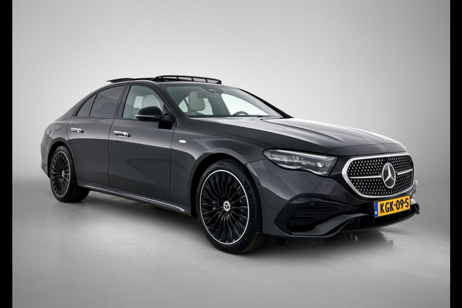 Mercedes-Benz E-Klasse 300 e AMG Plug-In Hybride AMG Line | Night Pakket | Panorama Schuif-Kanteldak | MBUX Superscreen | Burmester®  | 20 Inch AMG Velgen. Inclusief 24 maanden MB Certified garantie voor Europa.