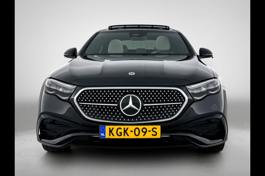 Mercedes-Benz E-Klasse 300 e AMG Plug-In Hybride AMG Line | Night Pakket | Panorama Schuif-Kanteldak | MBUX Superscreen | Burmester®  | 20 Inch AMG Velgen. Inclusief 24 maanden MB Certified garantie voor Europa.