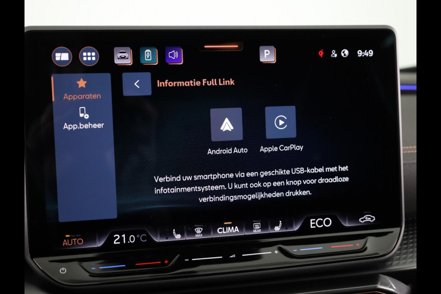 CUPRA Formentor 1.5 TSI e-Hybrid VZ Performance 272PK | 19 Inch | Panoramadak | DCC | ACC | Elektrisch verstelbare voorstoel | Keyless Entry | Achteruitrijcamera |