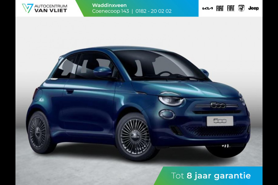 Fiat 500 Hybrid Torino Launch Edition | Uit voorraad leverbaar | Clima | Carplay | PDC | Priv Glass | Ocean Green