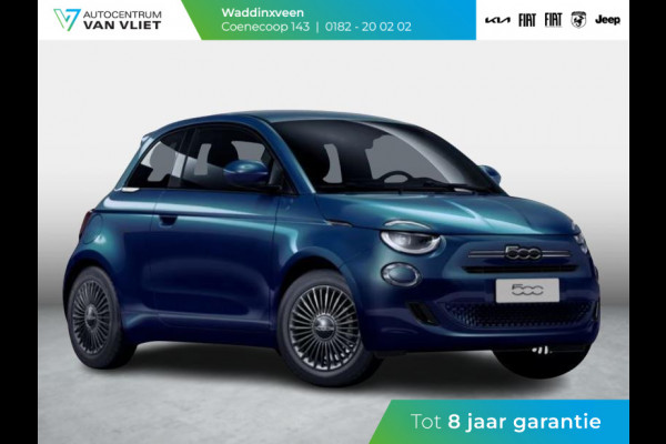 Fiat 500 Hybrid Torino Launch Edition | Private Lease € 387,- | New | Clima | Carplay | PDC | Priv Glass | Ocean Green