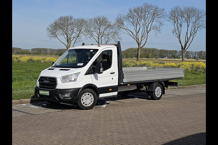 Ford Transit 350 2.0 TDCI L4H1 L4 Open Laadbak Airco Trekhaak PDC Euro6 131 PK!