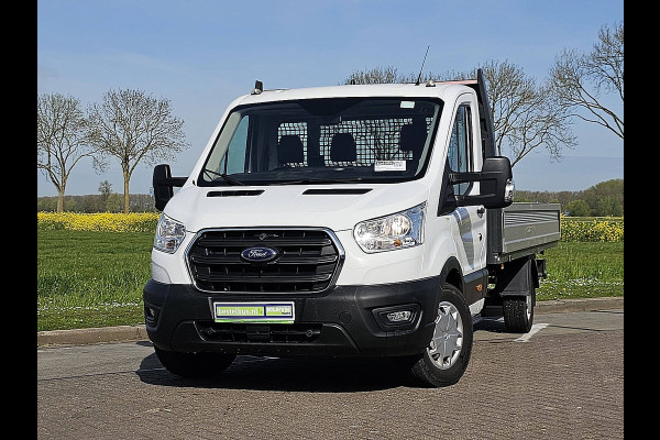 Ford Transit 350 2.0 TDCI L4H1 L4 Open Laadbak Airco Trekhaak PDC Euro6 131 PK!