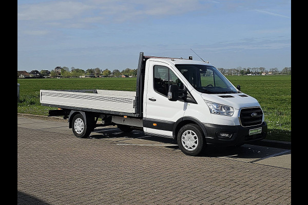 Ford Transit 350 2.0 TDCI L4H1 L4 Open Laadbak Airco Trekhaak PDC Euro6 131 PK!