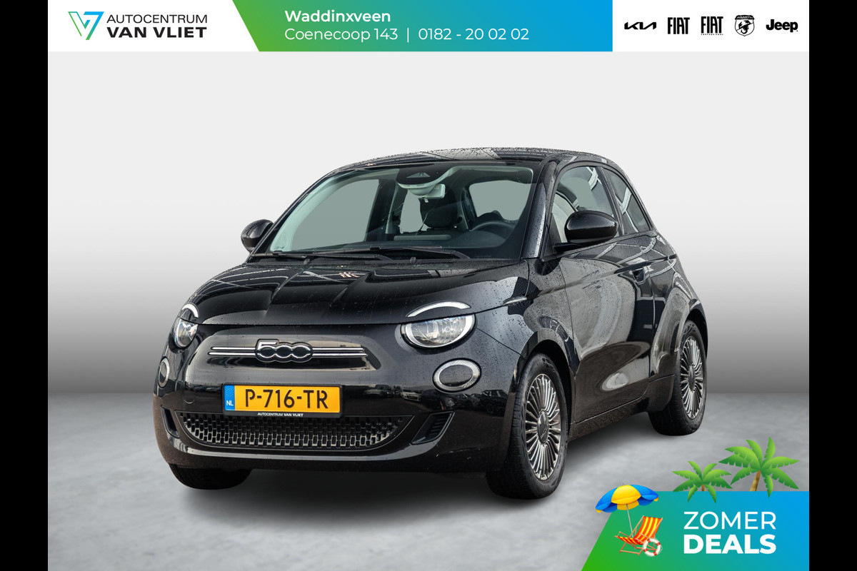 Fiat 500E Icon 42 kWh | Carplay | Navigatie | Climate Control | Cruise Control | SOH 93.6%