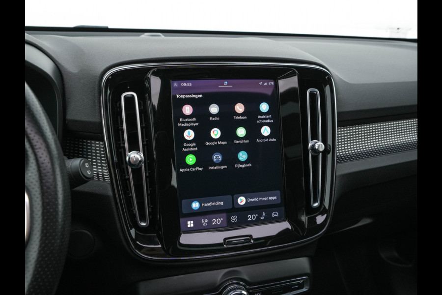 Volvo XC40 Recharge P8 AWD R-Design [ 3-Fase ] (INCL.BTW) Aut. *PANO | LEATHER-ALCANTARA | ADAPTIVE-CRUISE | DIGI-COCKPIT | FULL-LED | CAMERA | NAVI-FULLMAP | ECC | PDC | KEYLESS | HEATED-SPORTSEATS | TOWBAR | 19''ALU*