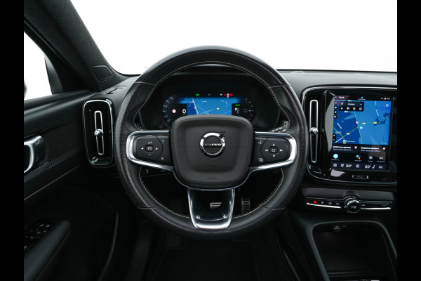 Volvo XC40 Recharge P8 AWD R-Design [ 3-Fase ] (INCL.BTW) Aut. *PANO | LEATHER-ALCANTARA | ADAPTIVE-CRUISE | DIGI-COCKPIT | FULL-LED | CAMERA | NAVI-FULLMAP | ECC | PDC | KEYLESS | HEATED-SPORTSEATS | TOWBAR | 19''ALU*
