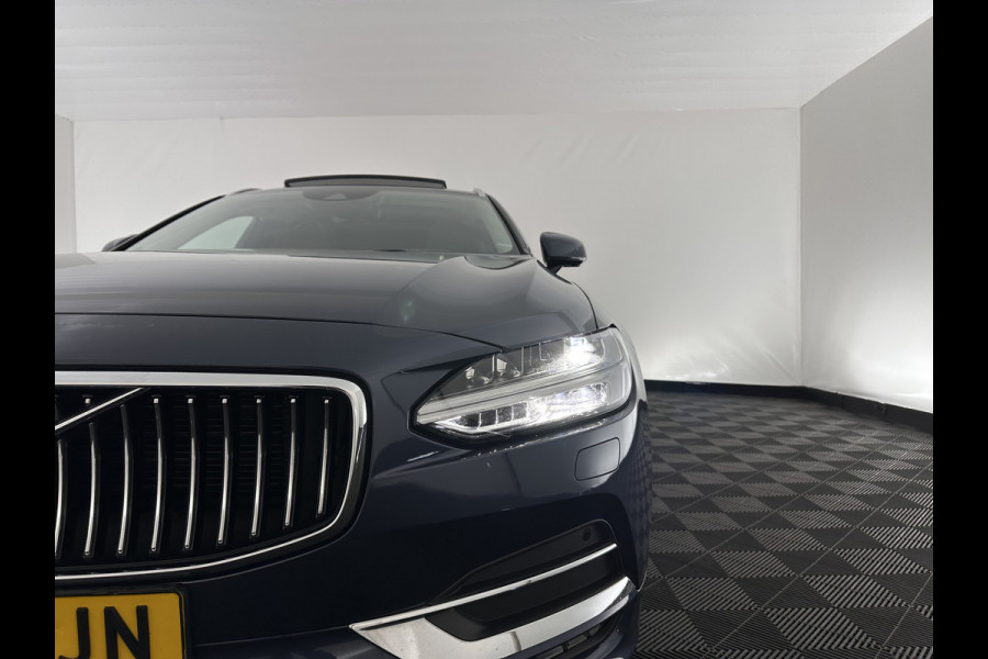 Volvo V90 2.0 D4 Momentum Pro (INCL-BTW) Aut. *PANO | LEATHER | HEAD-UP | FULL-LED | MEMORY-PACK | HEATED-SPORTSEATS | BLINDSPOT | CAMERA | KEYLESS | DIGI-COCKPIT | PRIVACY-GLASS | NAVI-FULLMAP | ECC | LANE-ASSIST | 17"AL