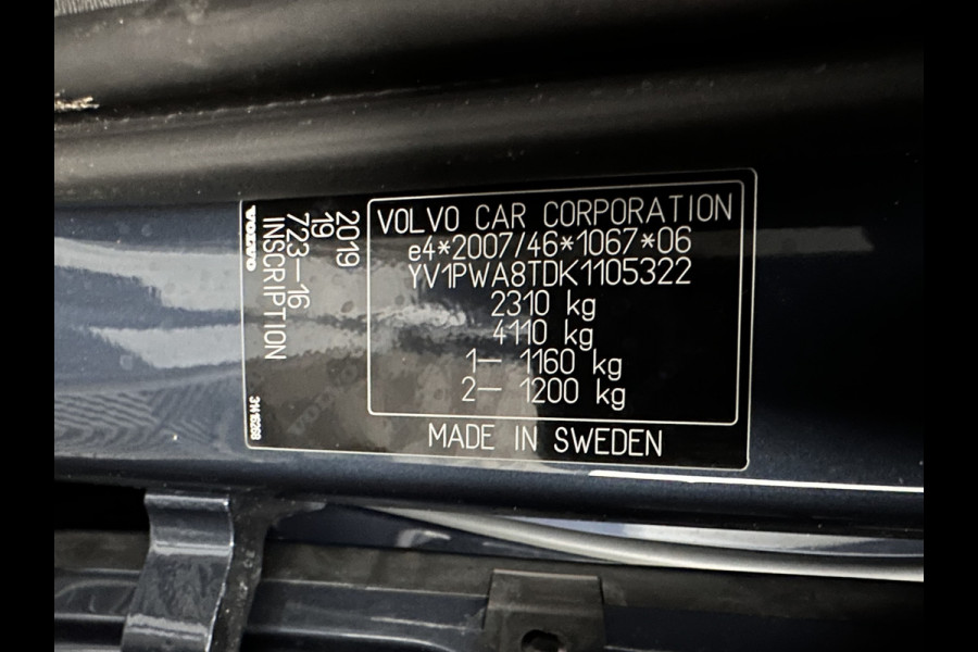 Volvo V90 2.0 D4 Momentum Pro (INCL-BTW) Aut. *PANO | LEATHER | HEAD-UP | FULL-LED | MEMORY-PACK | HEATED-SPORTSEATS | BLINDSPOT | CAMERA | KEYLESS | DIGI-COCKPIT | PRIVACY-GLASS | NAVI-FULLMAP | ECC | LANE-ASSIST | 17"AL