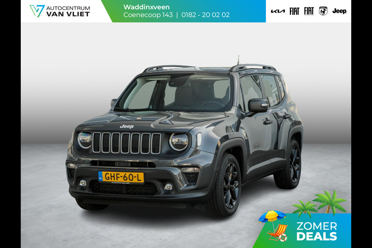 Jeep Renegade 1.5T e-Hybrid Summit | Leder | Schuif/Kanteldak | 18" | Winter Pack